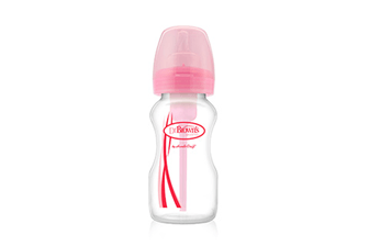 Dr. Browns Wide-Neck bottle,1Pack 270ml Pink