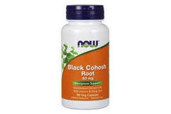 NOW- Black Cohosh Root 80mg Capsules 90's