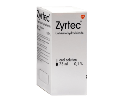 Zyrtec Oral Solution 1mg/ml