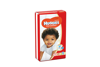 Huggies Dry Comfort Size 3 (5-9)Kgs 36's