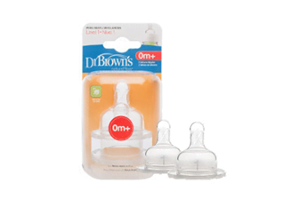 Dr. Browns Nipple 2-Pack Level 1