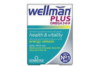 Wellman Plus Omega 3-6-9 28 Caps/28 Tablets