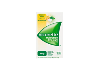 Nicorette Fruitfusion 4mg Gum