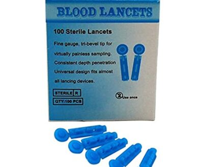 BLOOD 100 STERILE LANCETS