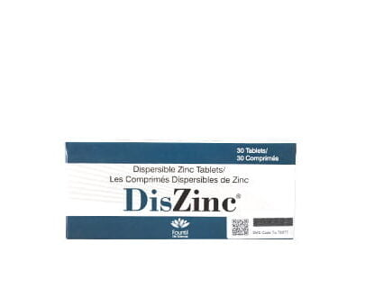 Diszinc 20mg Dispersible Tablets 30's