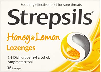 Strepsils honey and lemon Lozenges 24's