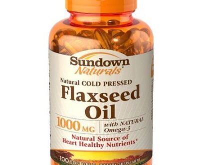 Sundown Flaxseed Oil 1200mg Softgels 100's