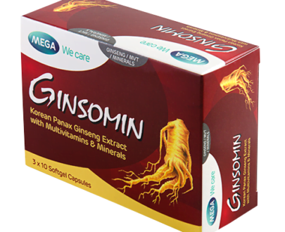 Ginsomin Multivitamins Caps 40Mg 30'S