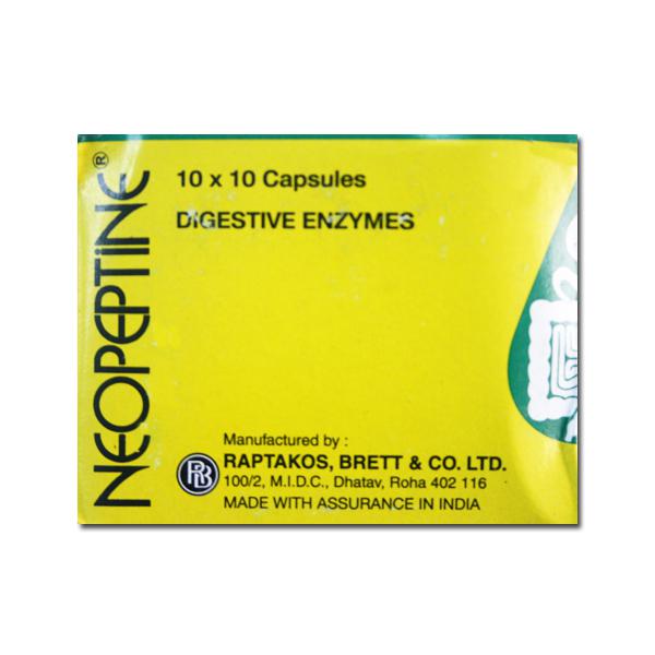 Neopeptine Capsules 10's