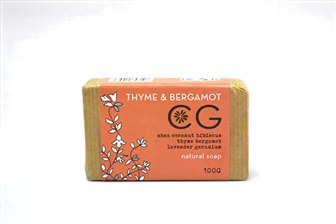 Cinnabar Soap Thyme and Bergamot 100mg