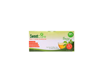 Stevia Sweet Care Sweetener Sachets 50's