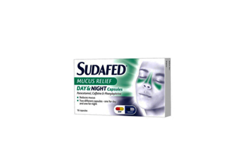 Sudafed mucus relief day and night capsules