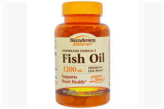 Sundown Fish Oil Odorless Omega-Softgel 85's