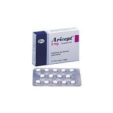 Aricept 5mg tablets with Donepezil Hydrochloride