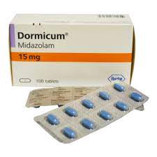 Dormicum 15mg tabs 10's with Midazolam