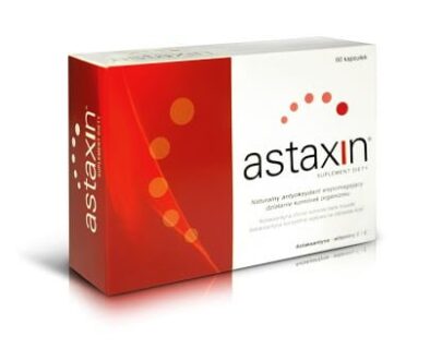 Astaxin Active soft capsules consist astaxanthin, combined with Vitamin C