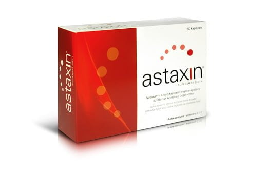 Astaxin Active soft capsules consist astaxanthin, combined with Vitamin C