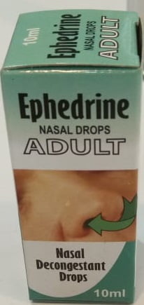 Ephedrine Adult Nasal Drop 10Ml (Benmed)