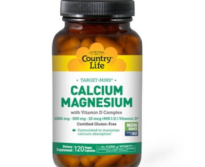 Country Life Cal-Mag With Vitamin D Complex 120’S