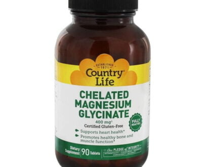 Country Life Chelated Magnesium Glycinate 90’S