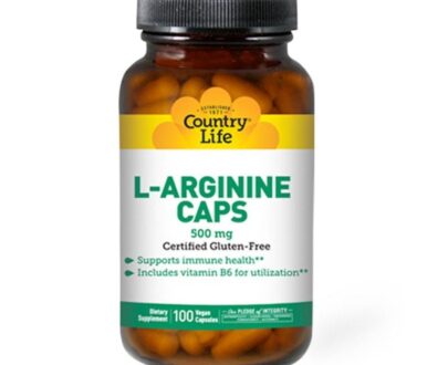 Country Life L-Arginine Caps 500Mg 100’S
