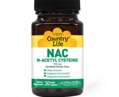 Country Life N-Acetyl Cysteine(Nac) 750Mg 30’S