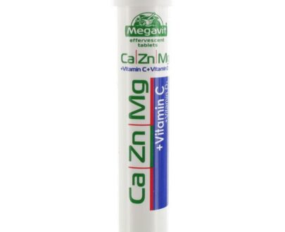 Megavit Calcium/ Zinc/ Magnesium 20 Eff Tabs