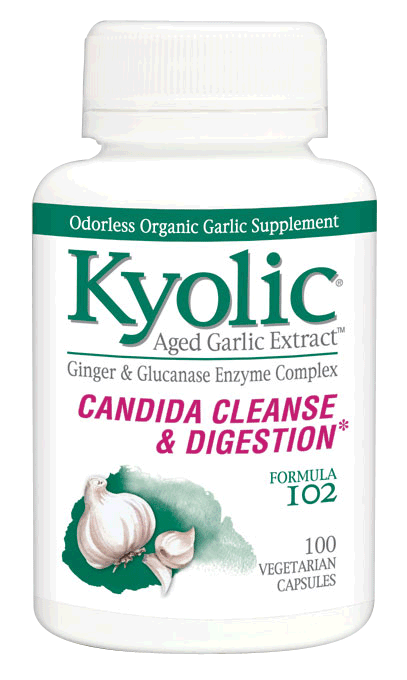 Kyolic Candida Cleanse & Digestion 102 100S
