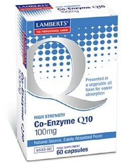 Lamberts Co-Enzyme Q10 100Mg 60’S