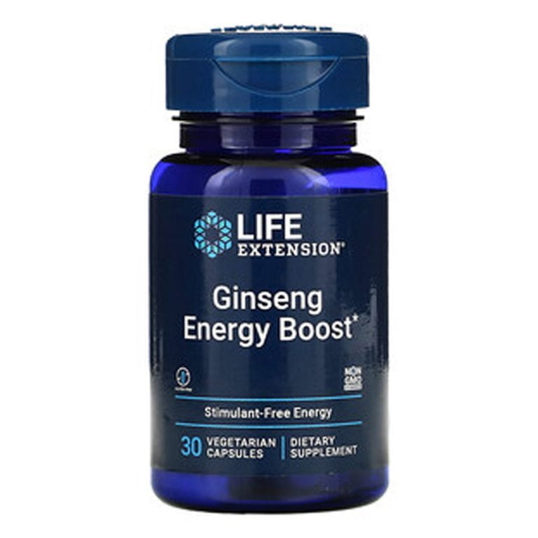Life Extension Ginseng ENERGY BOOST 30'S