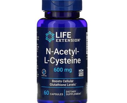 LIFE EXTENSION N-ACETYL- L-CYSTEINE 600MG 60S