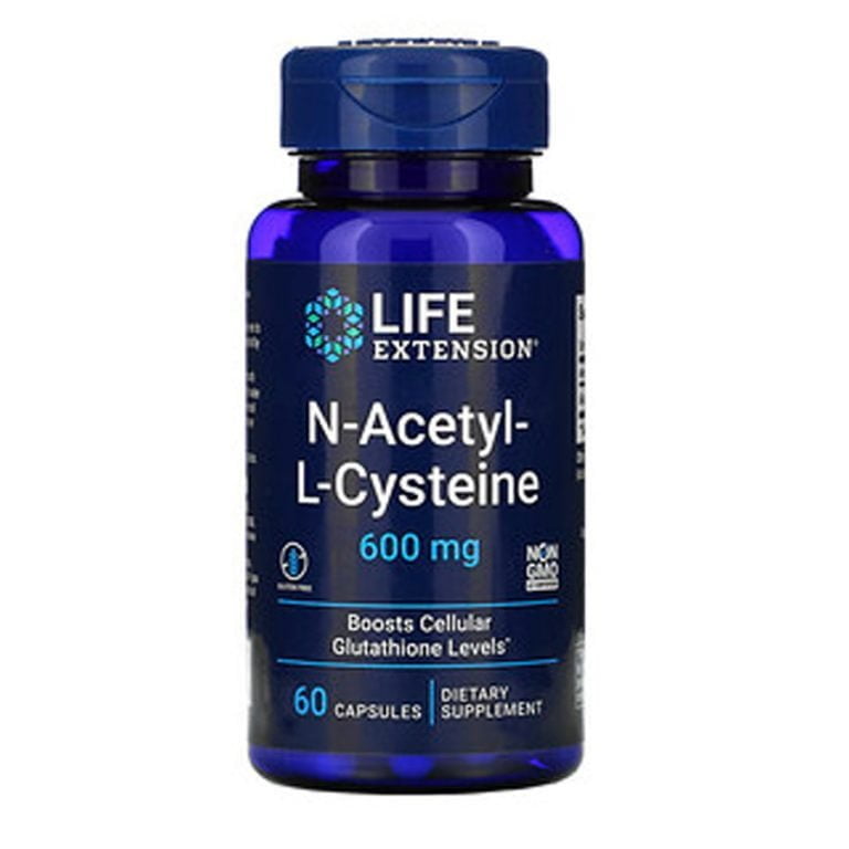 LIFE EXTENSION N-ACETYL- L-CYSTEINE 600MG 60S