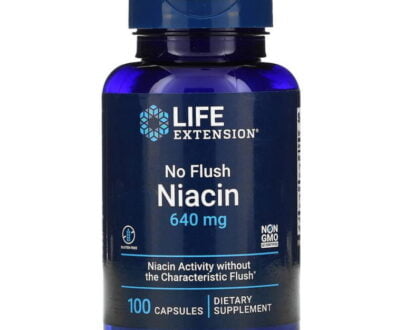 LIFE EXTENSION NO FLUSH NIACIN 640 MG 100S