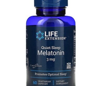 LIFE EXTENSION QUIET SLEEP MELATONIN 3 MG 60S