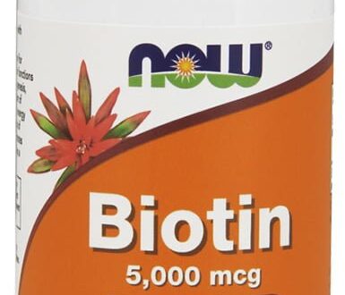 Now Biotin 5000 Mcg 60Caps