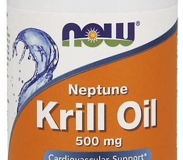 Now Neptune Krill Oil 500Mg 60Sftgels
