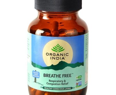 Organic India Breathe Free 60Caps
