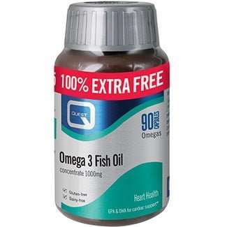 Quest Omega 3 90 For 45 Capsules.