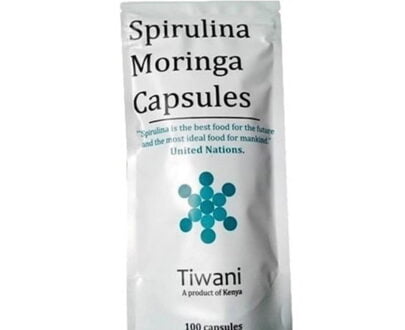 Tiwani Spirulina Moringa Capsules 100Caps
