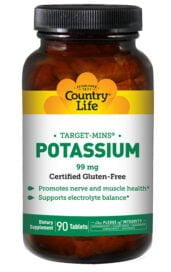 Country Life Potassium 99Mg 90 Tabs
